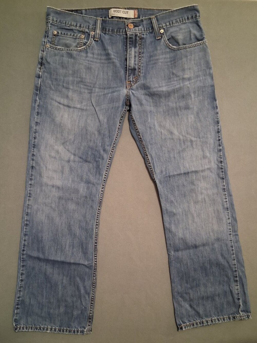 Men's Levis 527 Boot Cut Jeans 34x30